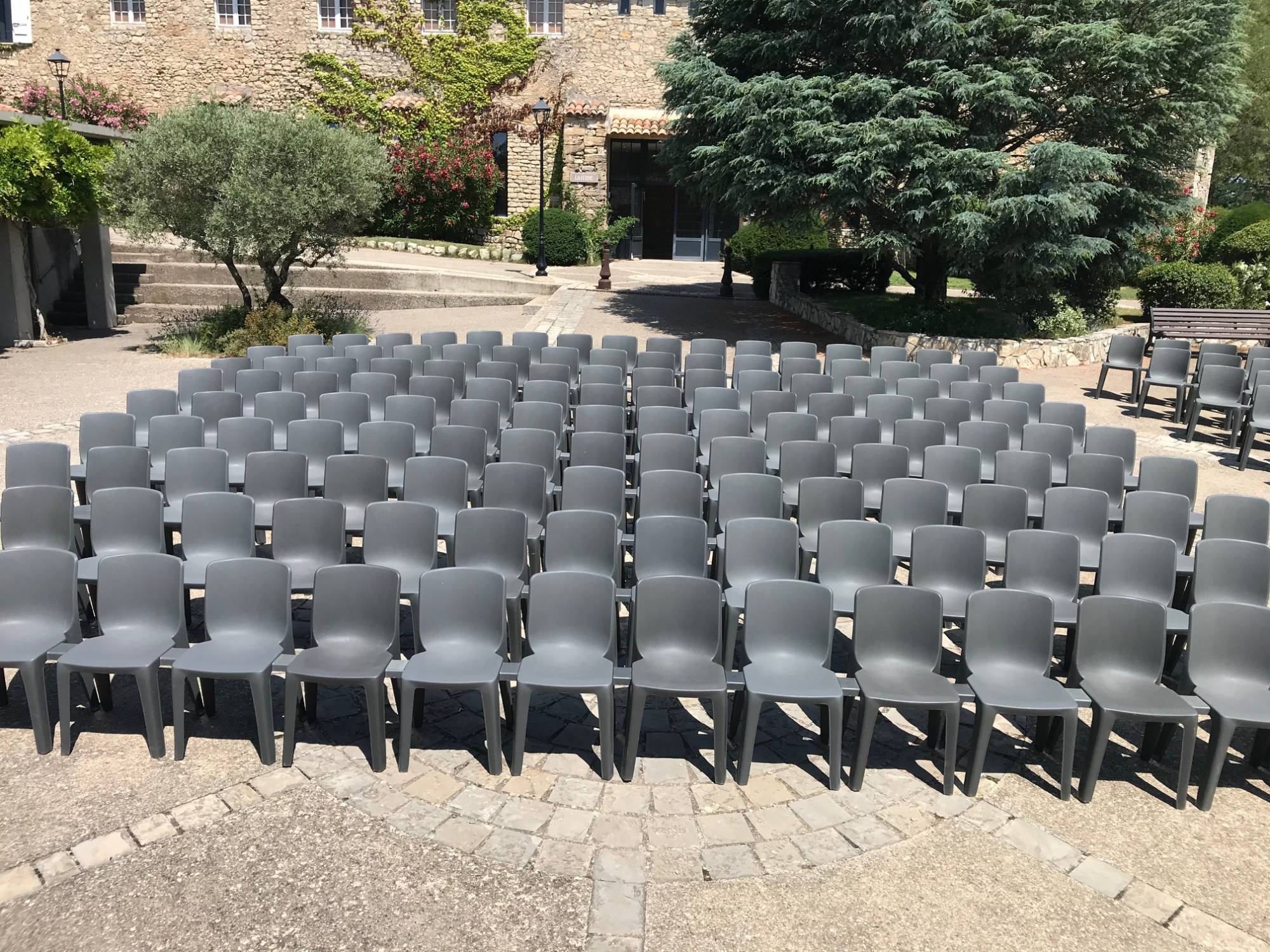 Location Chaise Denver Grise anthracite