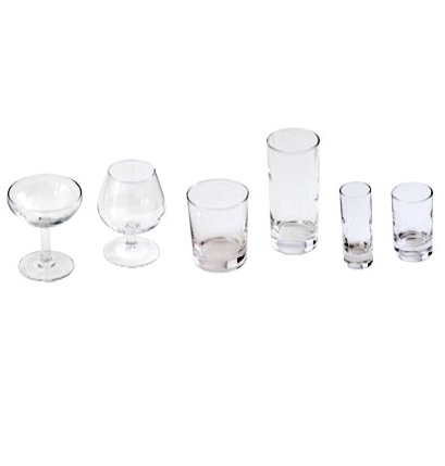 Location Coupe à champagne - verre vwhisky bas et haut - Verre à alcool - verre téquila