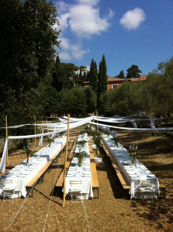 Location Table 2m x 0,80m  brasserie