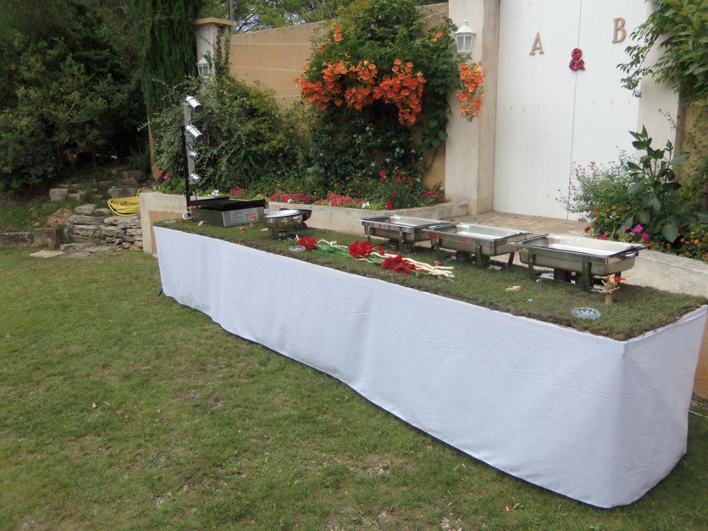 Location table Buffet