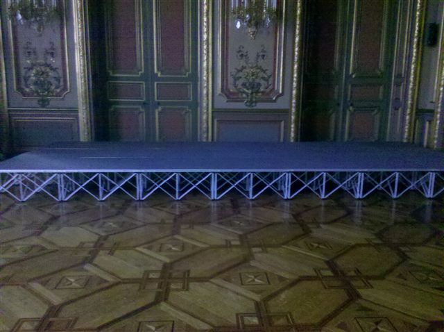 location de podiums, scène