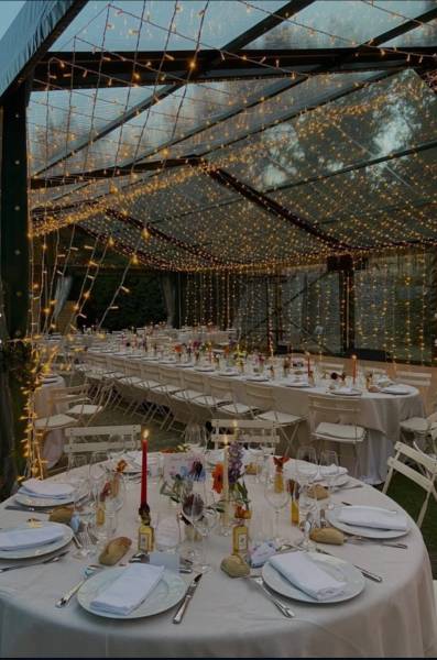 Location de tables rondes 8/10 personnes