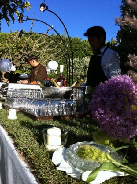 Présentation de buffets réalisés avec notre service de table