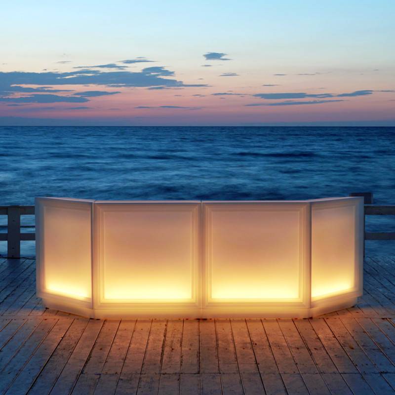 Location de comptoir ou banque d'accueil - module d'un mètre