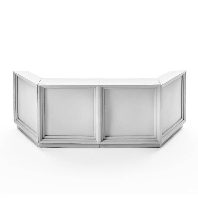 Location de comptoir ou banque d'accueil - module d'un mètre